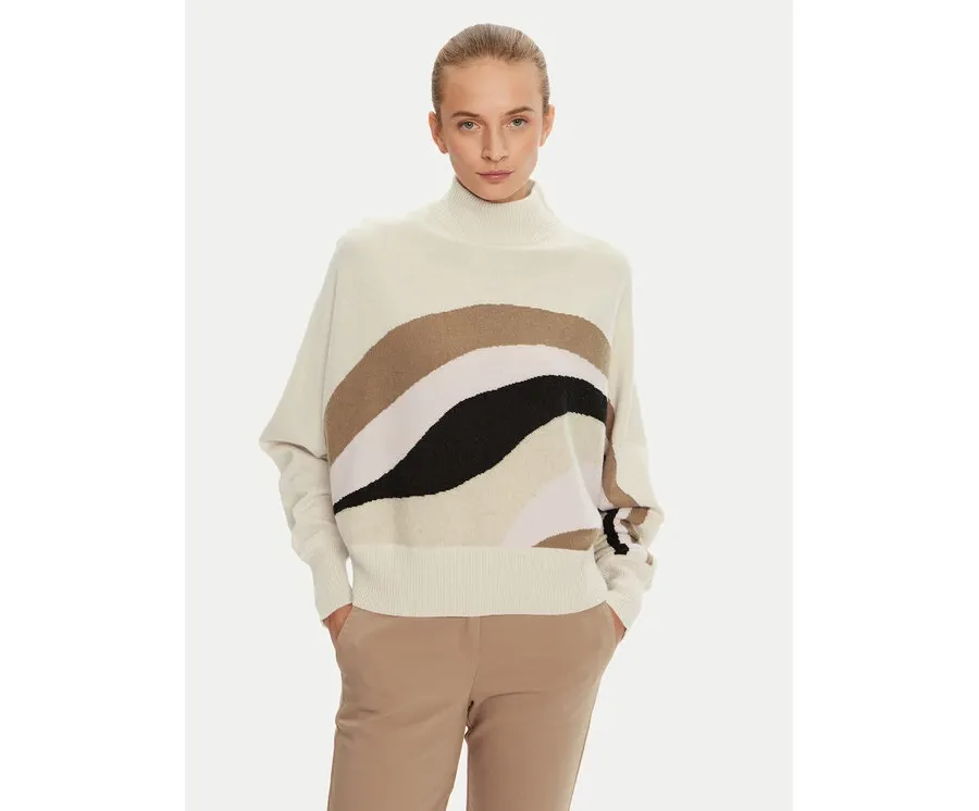 obrazek 1 Marella Sweter Finito 2423366262 Różowy Relaxed Fit