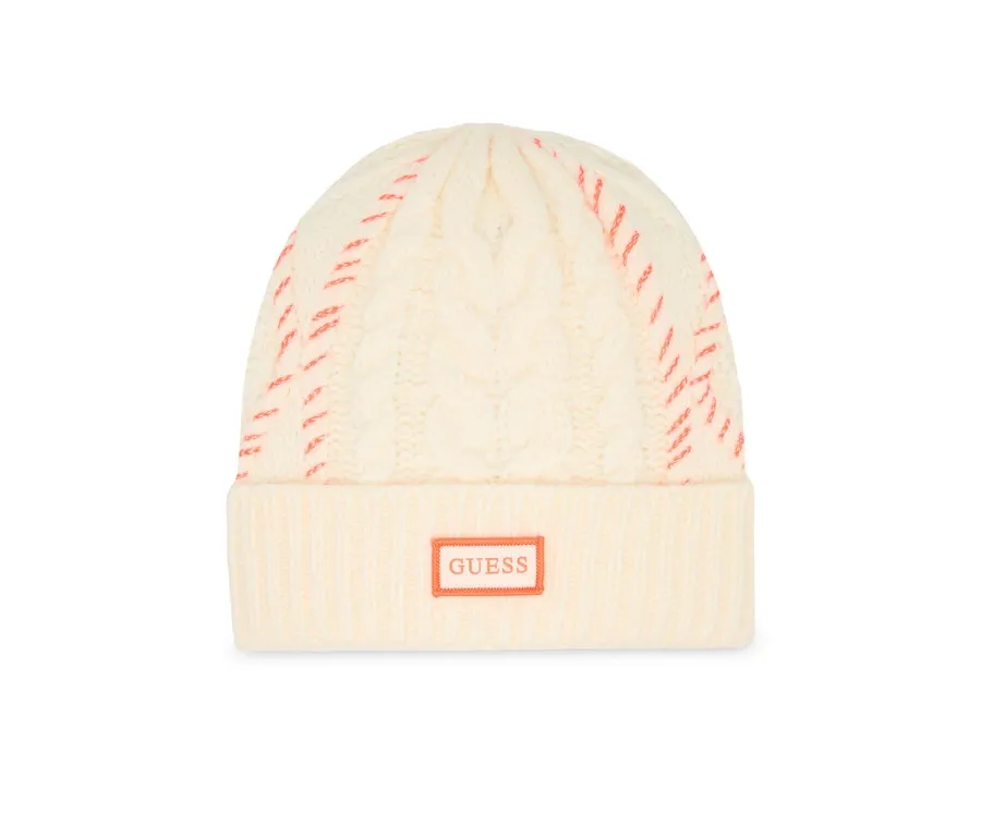 obrazek 1 Guess Czapka AW9972 WOL01 Écru