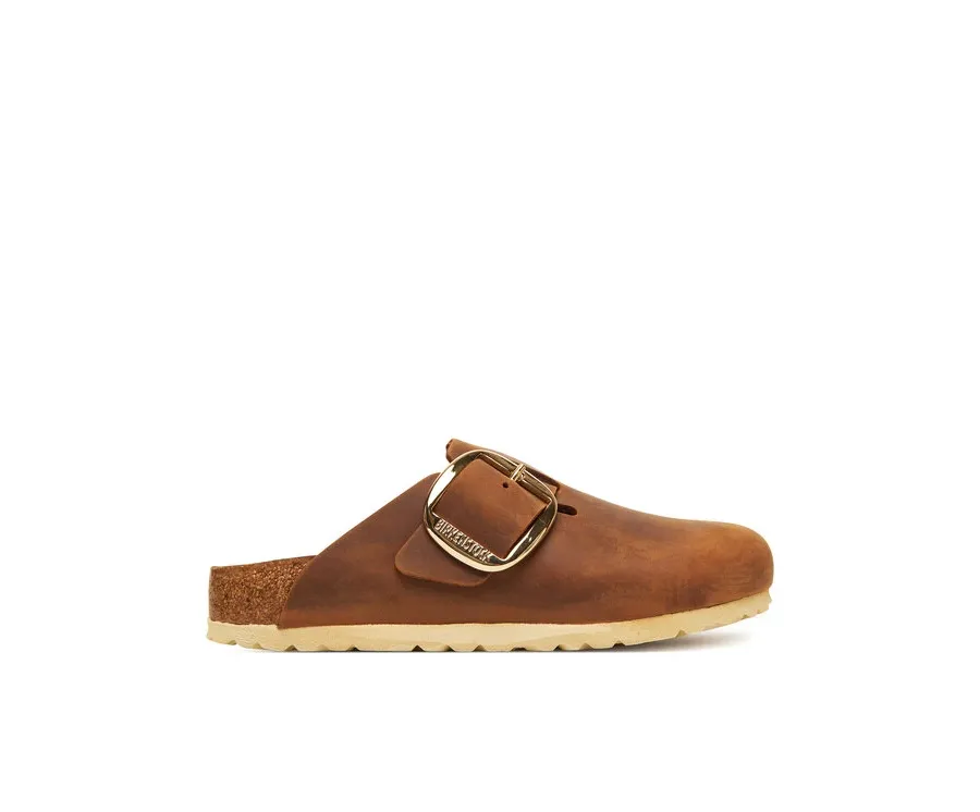 obrazek 1 Birkenstock Klapki Boston Big Buckle Hex 1030446 Brązowy
