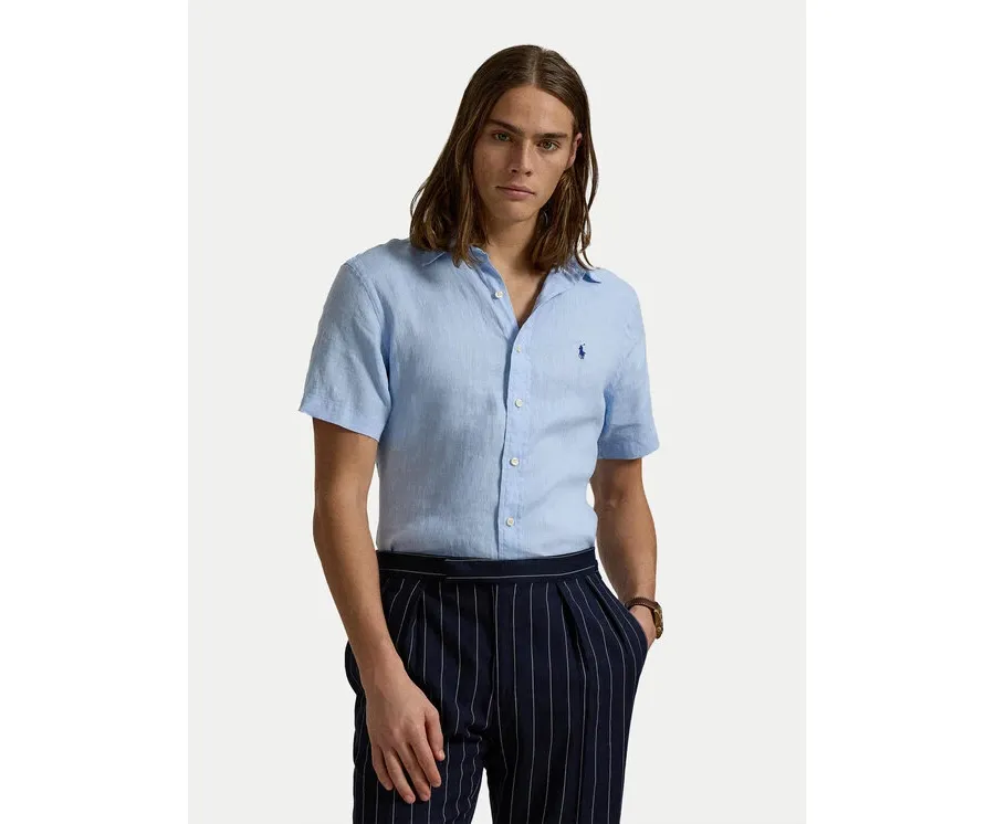 obrazek 1 Polo Ralph Lauren Koszula 710968912005 Błękitny Custom Fit