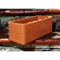 Picture Original flower pot made of clay - Fornace Masini
