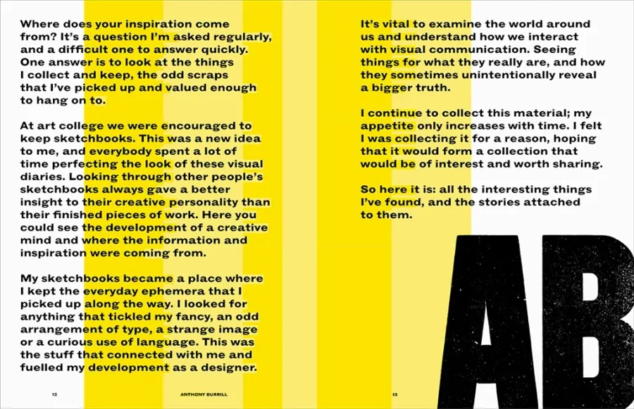 obrazek 4 Anthony Burrill: Patrz i Patrz Zebrane efemerydy i materiały drukowane - Thames & Hudson