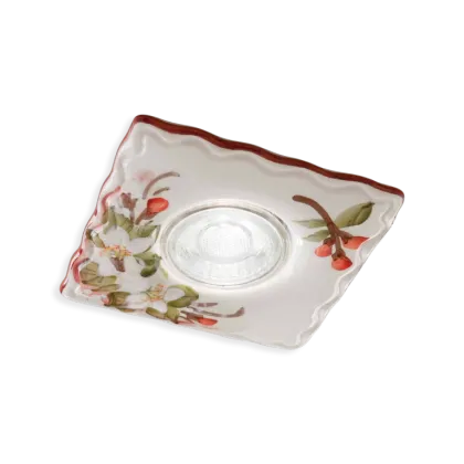 Zdjęcie Włoski kwadratowy reflektor sufitowy Pescara w stylu klasycznym