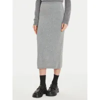 Zdjęcie ViCOLO Spódnica midi 22085S Szary Regular Fit