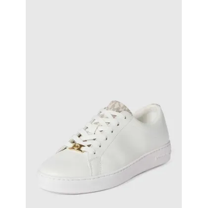 Zdjęcie Sneakersy ze skóry naturalnej z obszyciem w kontrastowym kolorze