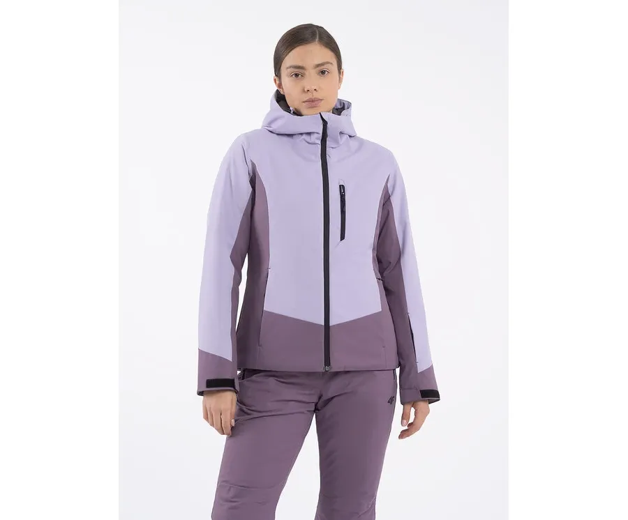 obrazek 1 4F Kurtka narciarska 4FAW23TJACF121 Fioletowy Regular Fit