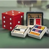 Zdjęcie Oryginalny pojemnik z akcesoriami do gier planszowych