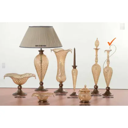 Zdjęcie Designerska szklana amfora