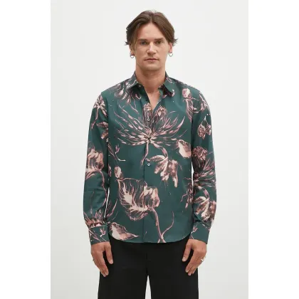 Zdjęcie Paul Smith koszula męska kolor szary slim z kołnierzykiem klasycznym M1R-006L-N02517