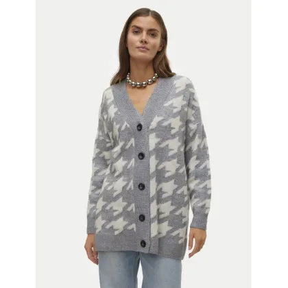 Zdjęcie Vero Moda Kardigan Mira 10311091 Szary Regular Fit