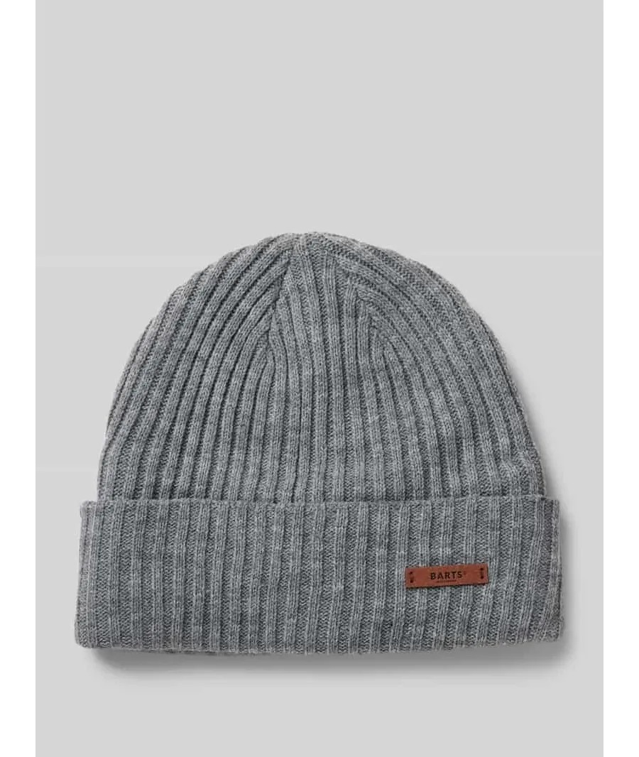 obrazek 1 Czapka beanie z detalem z logo model ‘WILBERT’