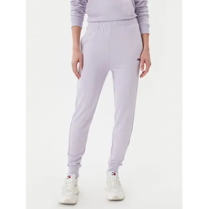 Zdjęcie Fila Spodnie dresowe Lucerna FAW1055 Fioletowy Regular Fit
