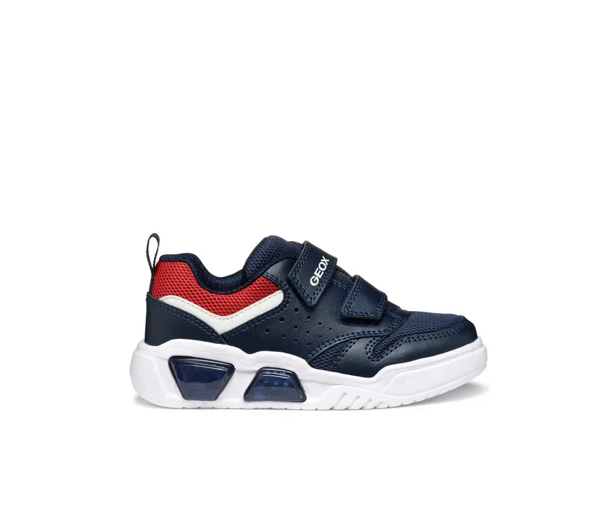 obrazek 1 Geox Sneakersy J Illuminus J55GVA 014BU C0735 M Granatowy