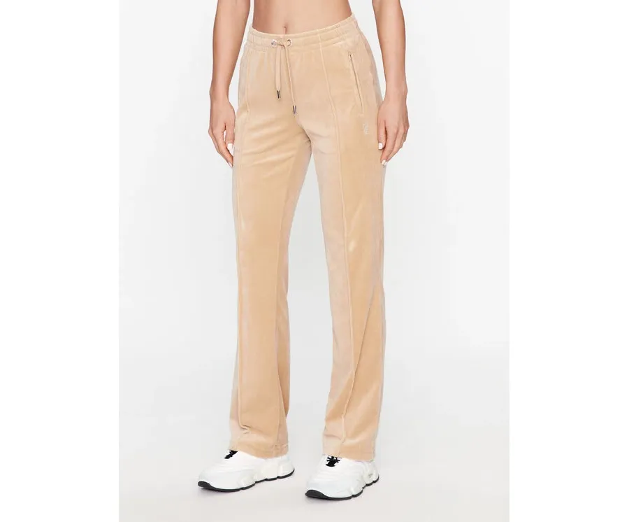 obrazek 1 Juicy Couture Spodnie dresowe Tina JCAPW045 Beżowy Regular Fit