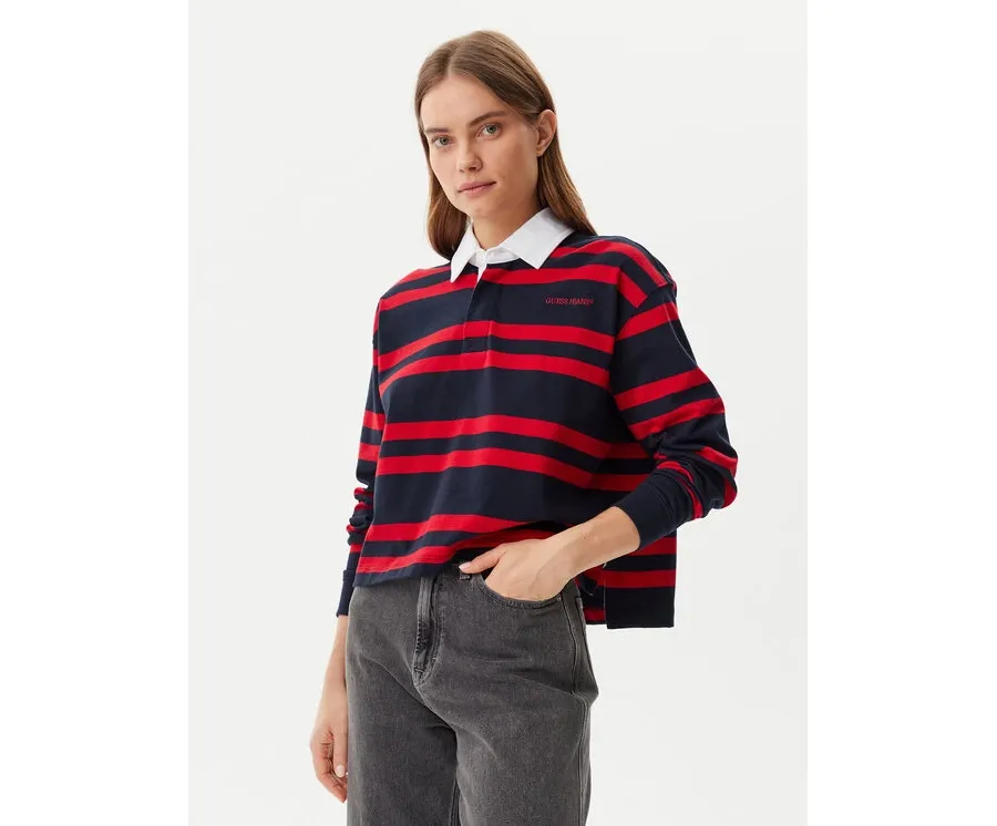 obrazek 1 Guess Jeans Bluzka W5RP50 KCPS1 Kolorowy Regular Fit