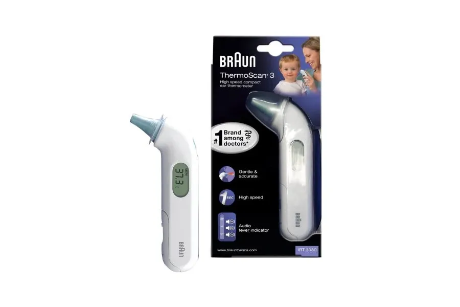 obrazek 1 Braun ThermoScan 3 IRT 3030 Termometr elektroniczny do ucha