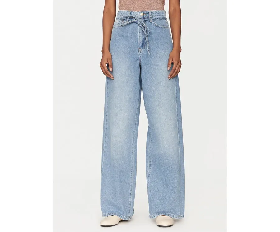 obrazek 1 Marella Jeansy Fiuggi 2515181181 Niebieski Wide Leg