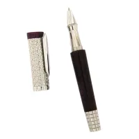 Picture Luxurious limited edition purple ballpoint pen from Ascot - Urso