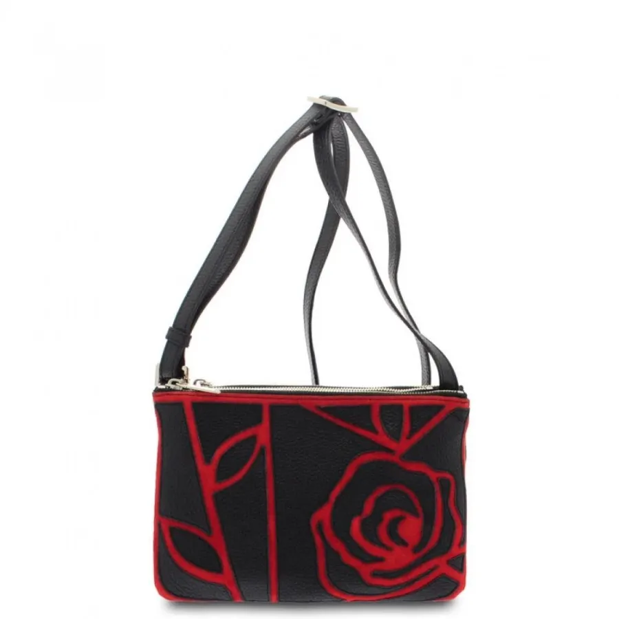 obrazek 3 Designerska torebka z motywem róży - Giudi