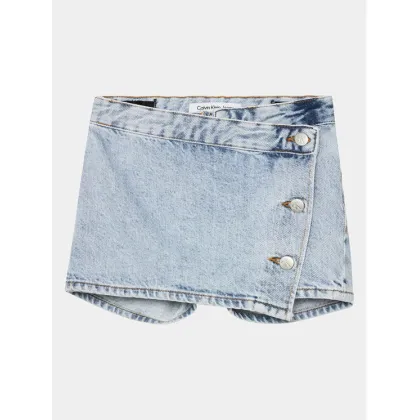 Zdjęcie Calvin Klein Jeans Szorty jeansowe IG0IG02372 Niebieski Regular Fit