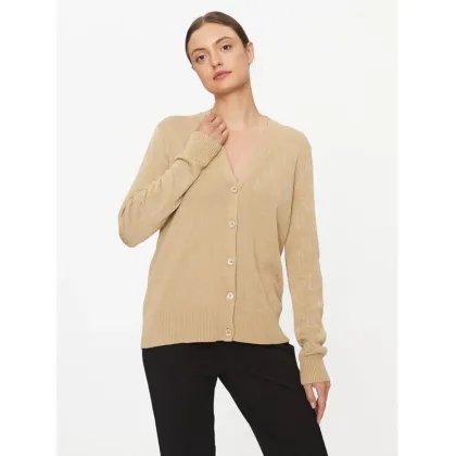 Zdjęcie Lauren Ralph Lauren Kardigan 200916279001 Beżowy Regular Fit LAUREN RALPH LAUREN