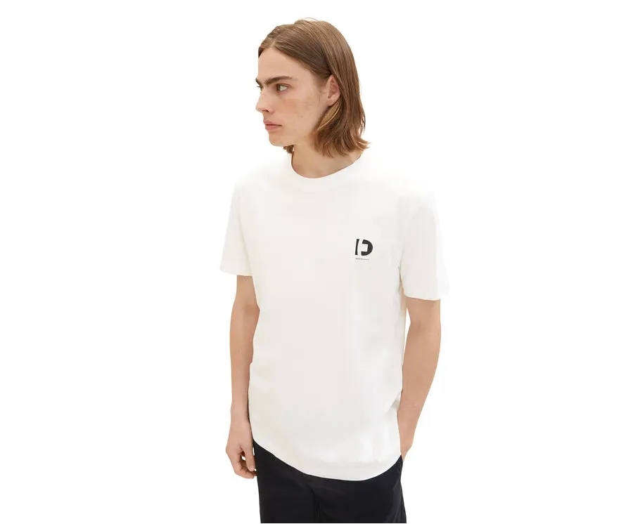 obrazek 1 Tom Tailor Denim T-Shirt 1037205 Biały Regular Fit
