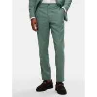 Zdjęcie Selected Homme Spodnie garniturowe 16087871 Zielony Slim Fit
