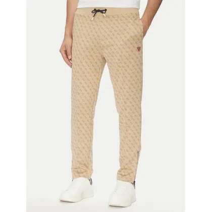 Zdjęcie Guess Spodnie dresowe Korbin Z2BB05 FL04Q Beżowy Regular Fit
