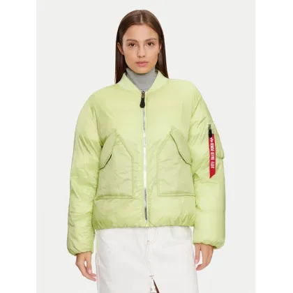 Zdjęcie Alpha Industries Kurtka bomber 148004 Zielony Regular Fit