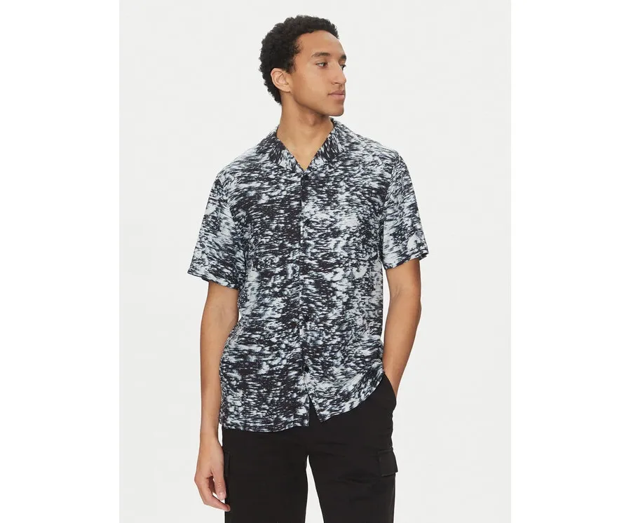 obrazek 1 Calvin Klein Swimwear Koszula KM0KM01148 Szary Regular Fit