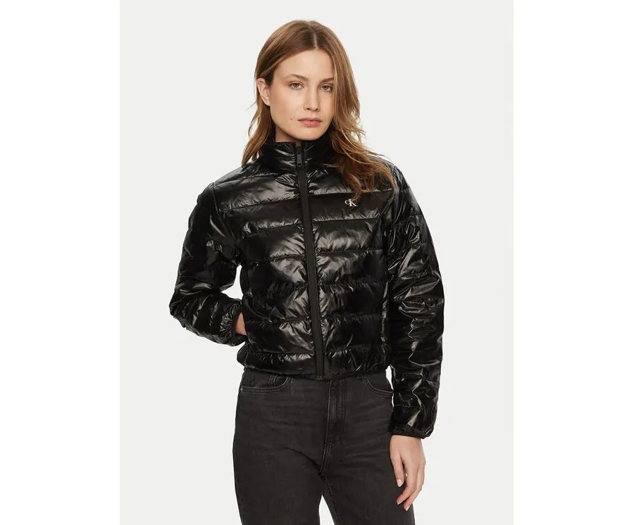 obrazek 1 Calvin Klein Jeans Kurtka puchowa J20J224698 Czarny Regular Fit