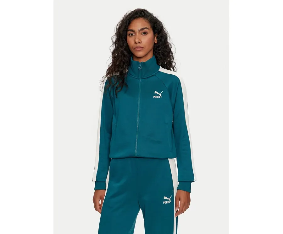 obrazek 1 Puma Bluza Iconic T7 627994 Zielony Regular Fit