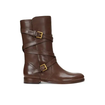 Zdjęcie LAUREN RALPH LAUREN Botki 802945680003 Brązowy