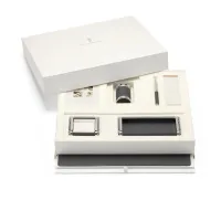 Zdjęcie 5-elementowy zestaw akcesoriów na biurko - czarne wykończenie