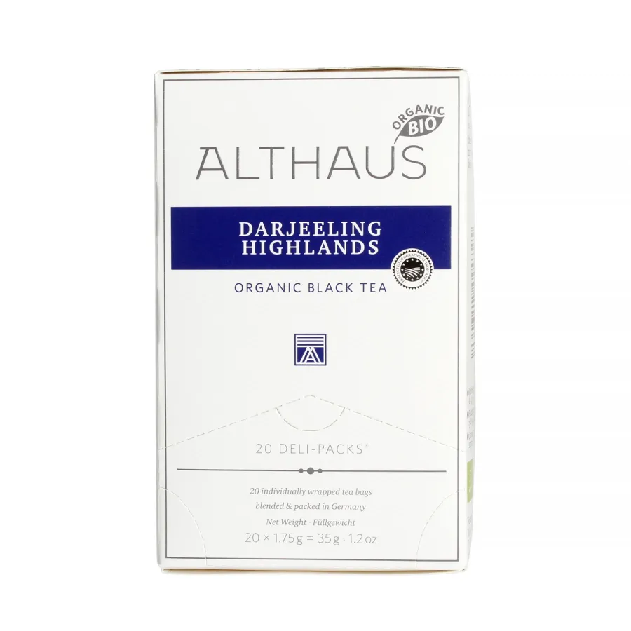 obrazek 1 Althaus - Darjeeling Highlands Deli Pack - Herbata 20 saszetek ALTHAUS