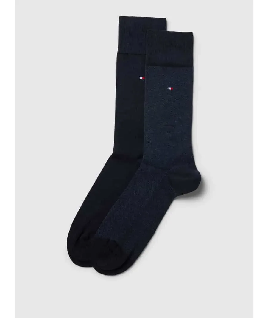 obrazek 1 Skarpety z detalami z logo w zestawie 2 szt. model ‘Birdeye’