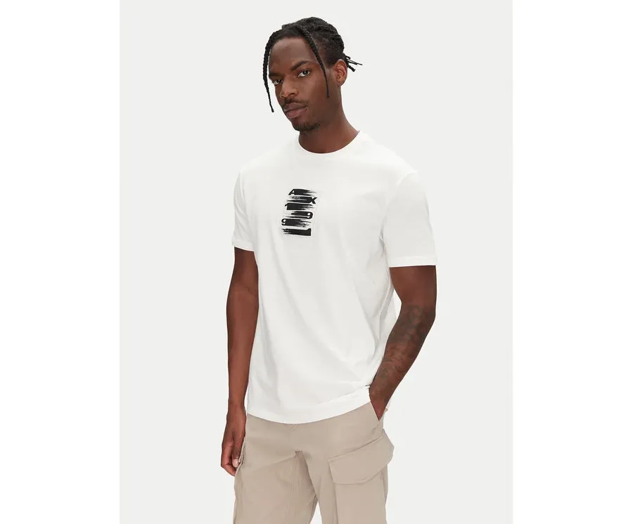 obrazek 1 Armani Exchange T-Shirt XM000548 AF10362 U0009 Biały Regular Fit