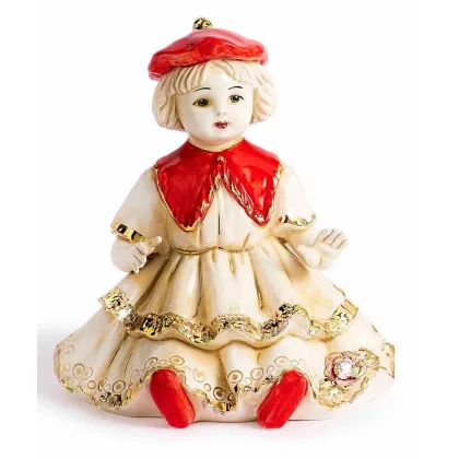 Zdjęcie Ładna lalka ceramiczna na prezent