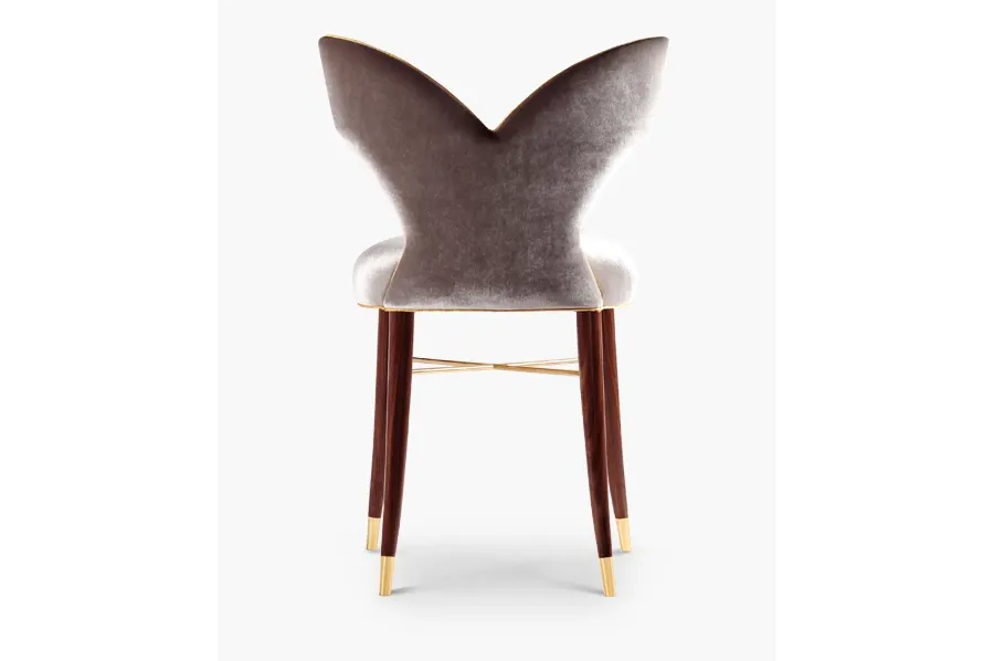 picture 5 Upholstered Hoolywood style chair - Ottiu