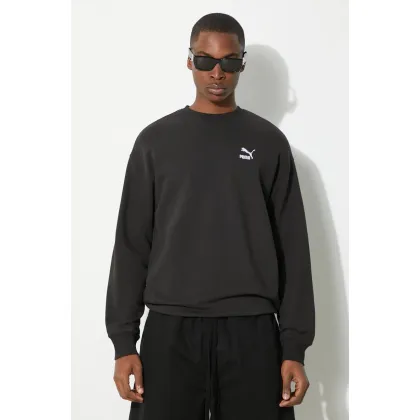 Zdjęcie Puma bluza bawełniana BETTER CLASSICS męska kolor czarny gładka 624244