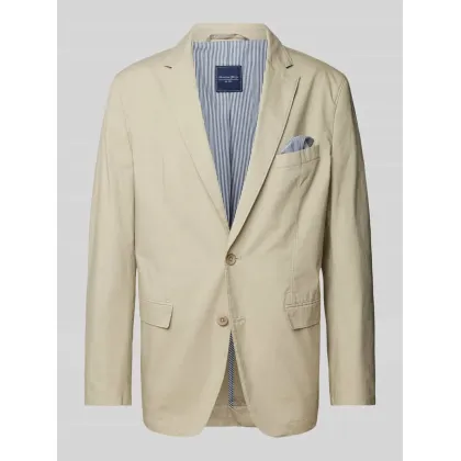 Zdjęcie Marynarka na 2 guziki z kołnierzem z połami