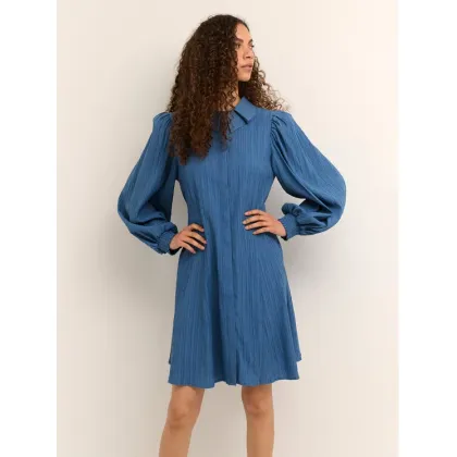 Zdjęcie Karen by Simonsen Sukienka koszulowa FrostyKB 10104237 Niebieski A-Line Fit