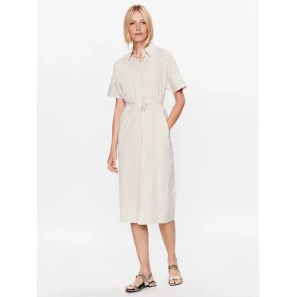 Zdjęcie Peserico Sukienka koszulowa S02136A Beżowy Regular Fit