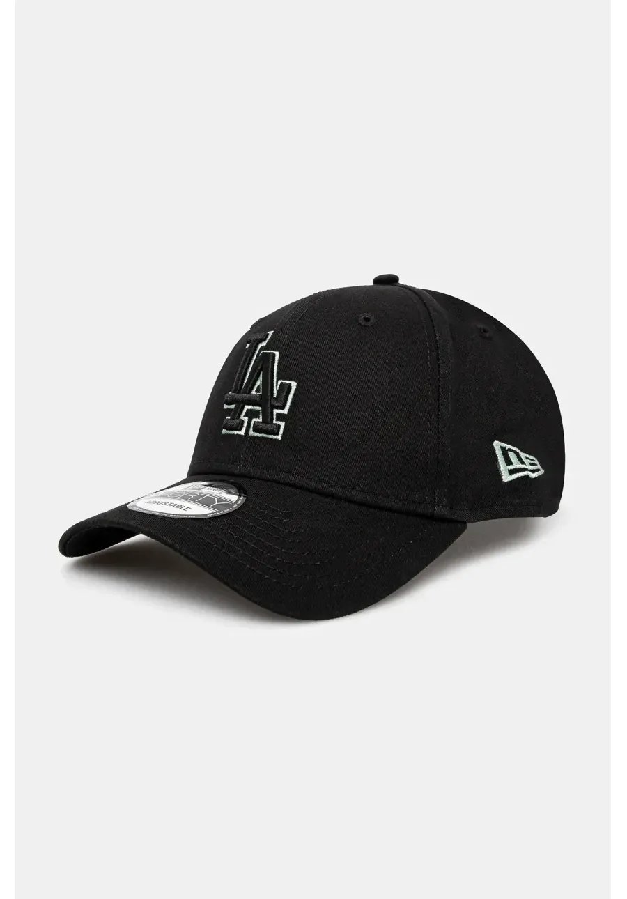 obrazek 1 New Era czapka z daszkiem bawełniana Team Outline 940 La Dodgers kolor czarny z aplikacją 60595206