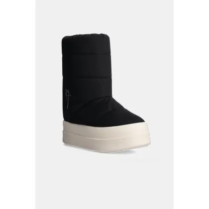 Zdjęcie Rick Owens śniegowce Mega Bumper Lunar damskie kolor czarny DS02D2838.MUPAM9
