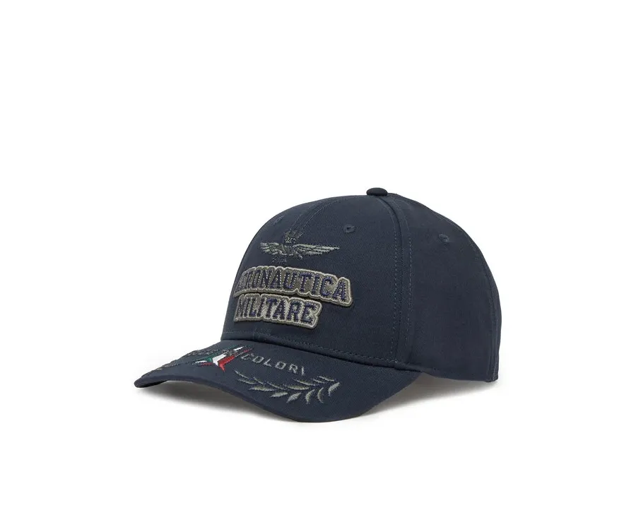 obrazek 1 Aeronautica Militare Czapka z daszkiem 251HA1104CT2261 Granatowy