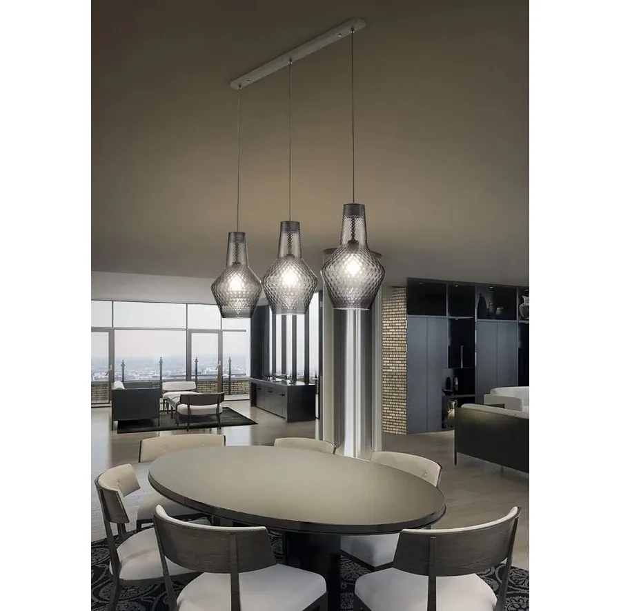 obrazek 3 Piękna lampa wisząca Romeo e Giulietta w wielu wariantach kolorystycznych