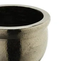 Zdjęcie Olbrzymia donica z glazurowanej ceramiki H.41xL.55xD.Int.47 cm