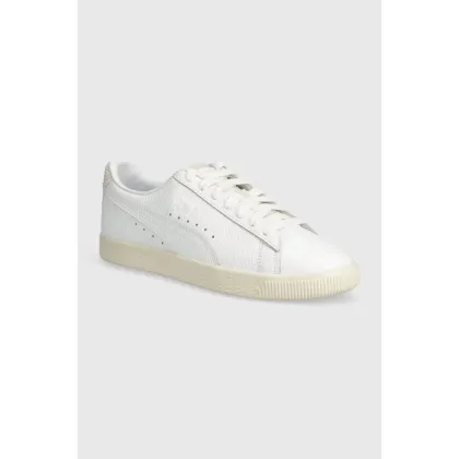 Zdjęcie Puma sneakersy skórzane Clyde Premium kolor biały 394834