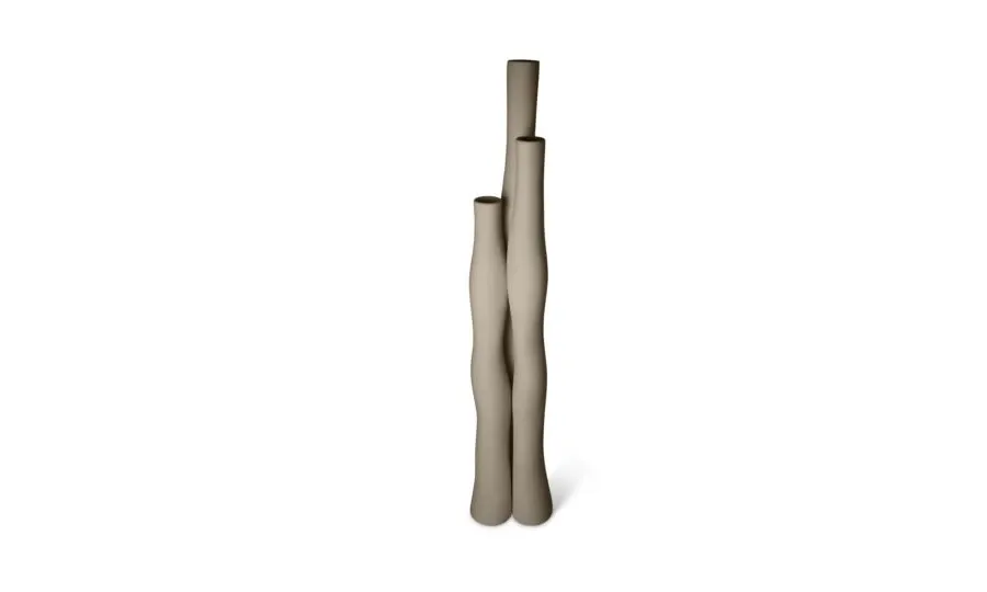 obrazek 9 Minimalistyczny wazon ceramiczny 16x16x78 cm
